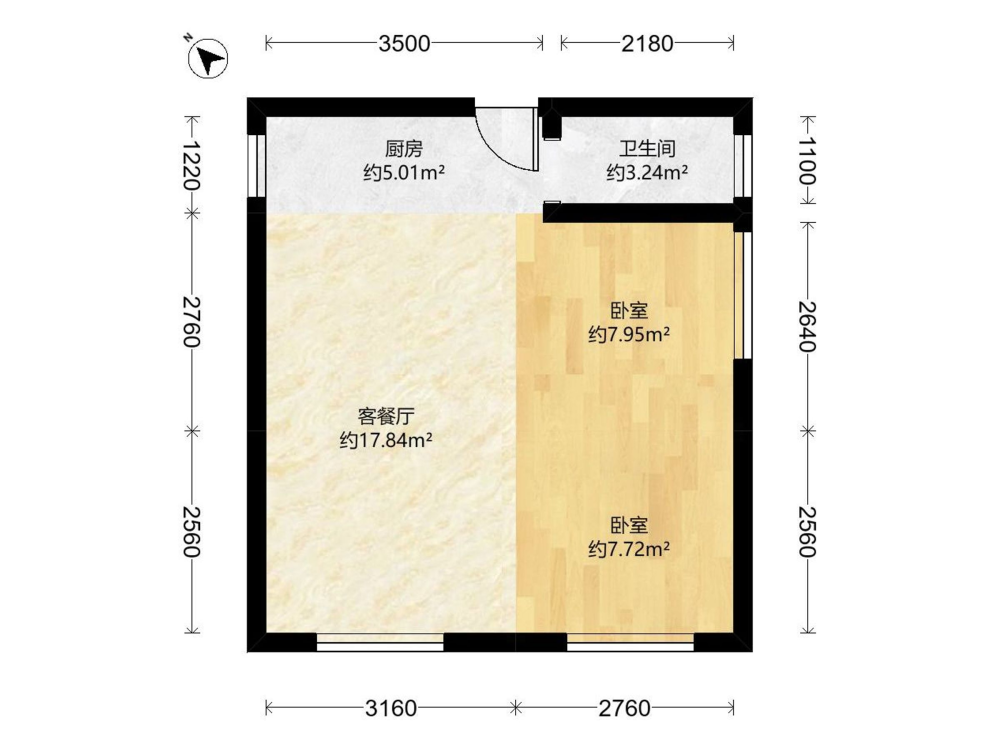 华盛大厦,华盛大厦2室  毛坯  朝南 户型好  阳光满满  看房方便9