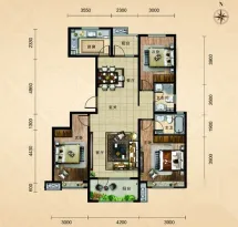 济南高新万达广场户型信息1