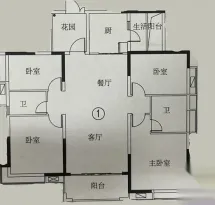 越秀岭南山畔户型信息6