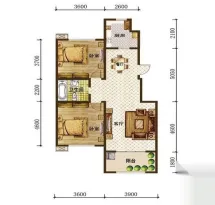 建邦原香溪谷户型信息5