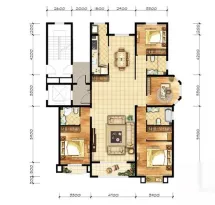 建邦原香溪谷户型信息1