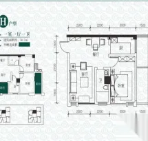 锦绣山水五期户型信息1