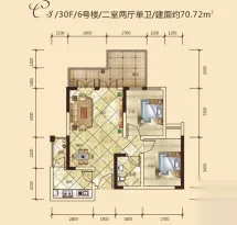 宗颐香山郦居户型信息1