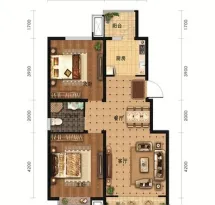 御河雍阳公馆户型信息2