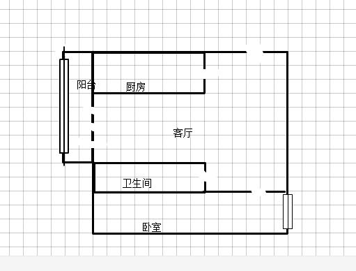 田家庵区城中精装1室1厅1卫二手房出售9