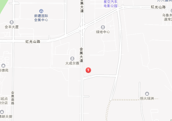 乌鲁木齐恒大城市之光小区图片