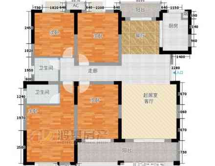 青山湖区高新区精装5室2厅2卫二手房出售11