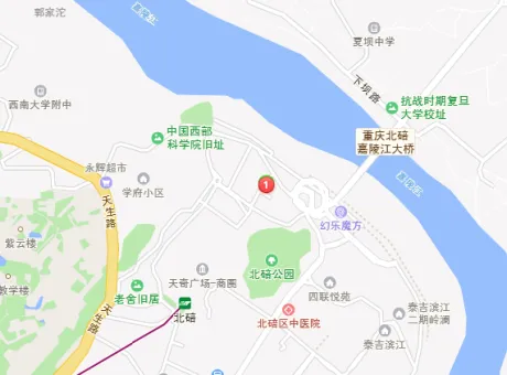 北碚滨江花园-北碚区龙凤桥下半城滨江路