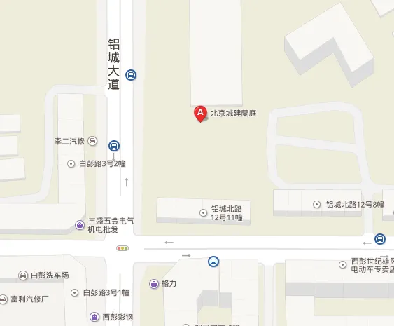 北京城建蘭庭楼盘图