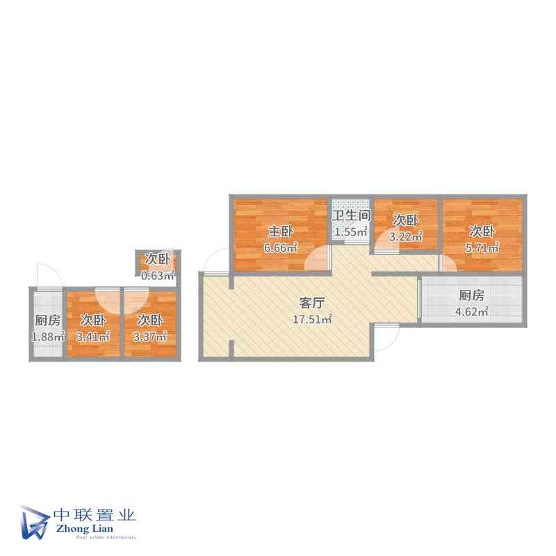 自流井区汇西精装5室2厅2卫二手房出售13