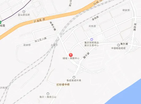 绿地保税中心-江北区寸滩海尔路与金渝大道交界处
