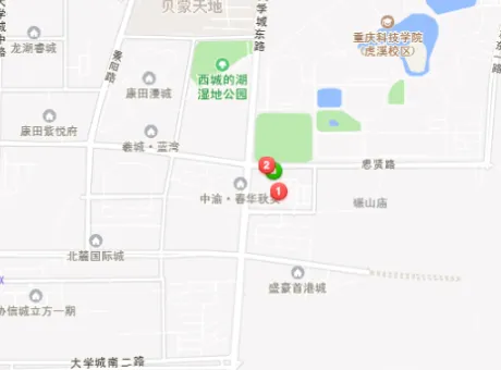 中渝春华秋实二期-沙坪坝区大学城大学城思贤路