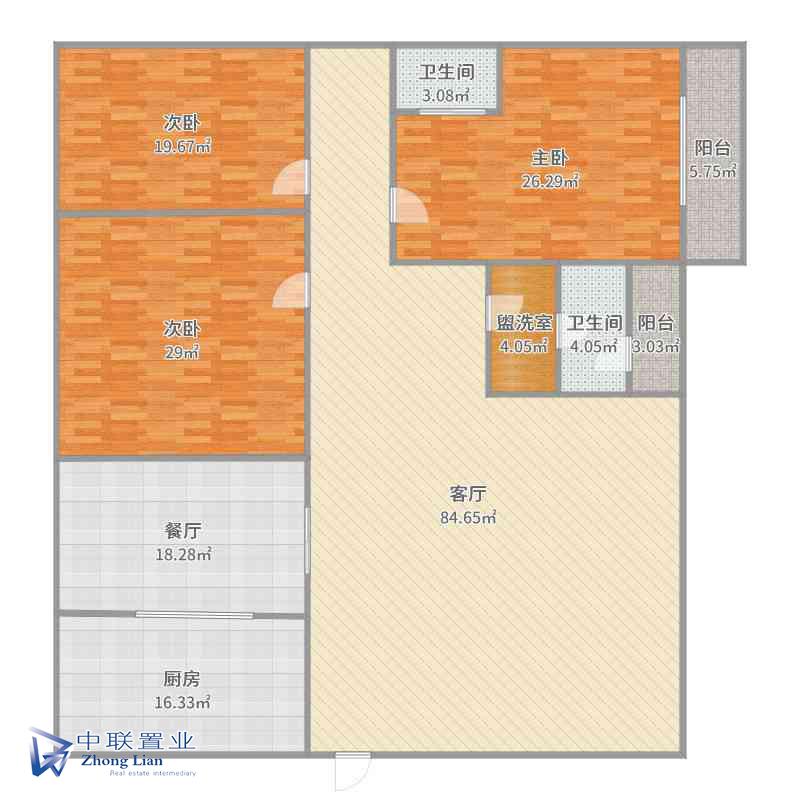 自流井区汇东精装3室2厅2卫二手房出售16