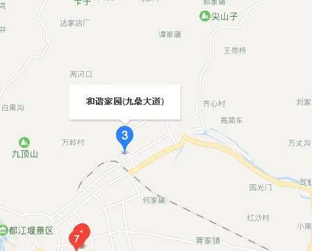 都江堰和谐家园-都江堰灌口九鼎大道与堰华路交汇