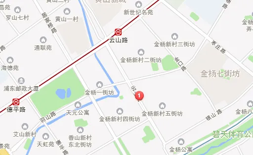 云山路1249号-浦东新区金杨新村云山路1249号