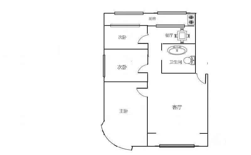 涿鹿县涿鹿精装3室2厅1卫二手房出售13