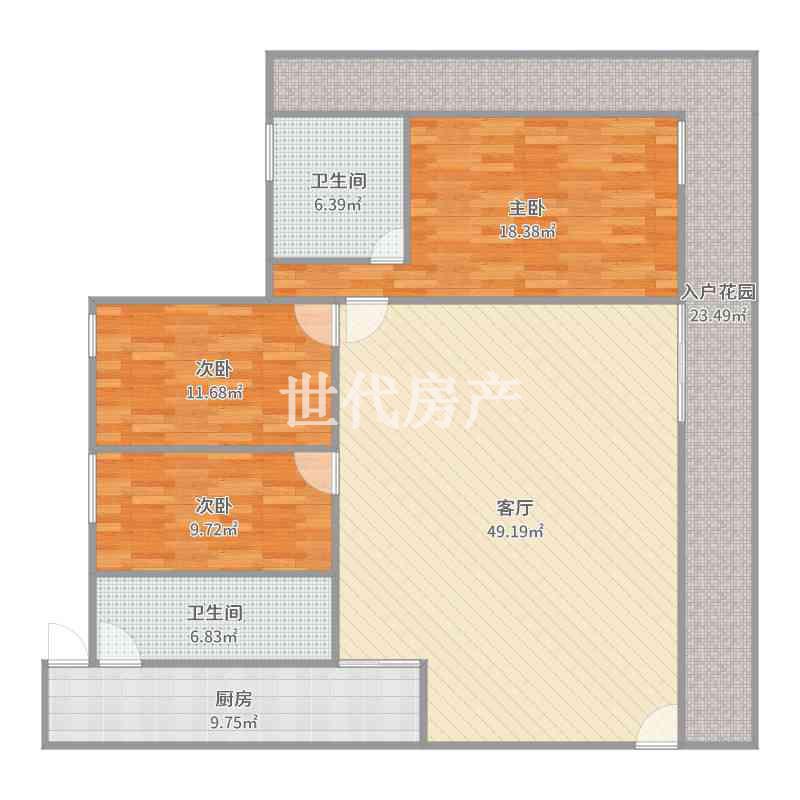 中央公园A区,周边配套设施齐全,性价比超高中央公园A区13