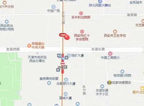 长安路中行家属院-碑林区长安路南门外长安路