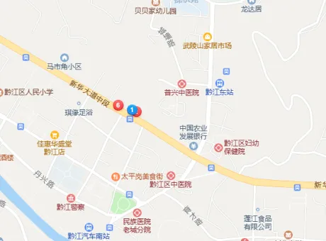 中央花园-黔江区其他新华大道中段