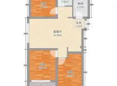 平度市|新安苑2室2厅1卫出租