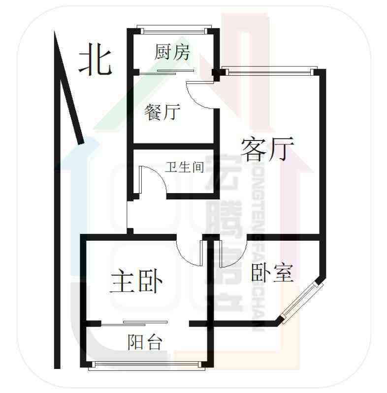 涿鹿县涿鹿普通2室2厅1卫二手房出售7