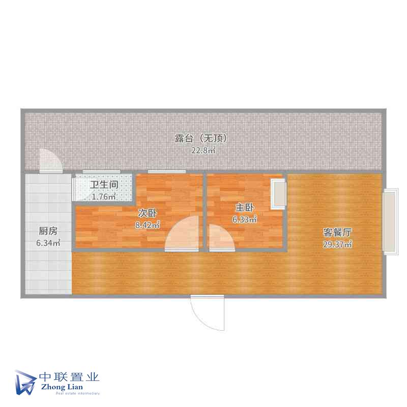 自流井区同兴路普通2室2厅1卫二手房出售11