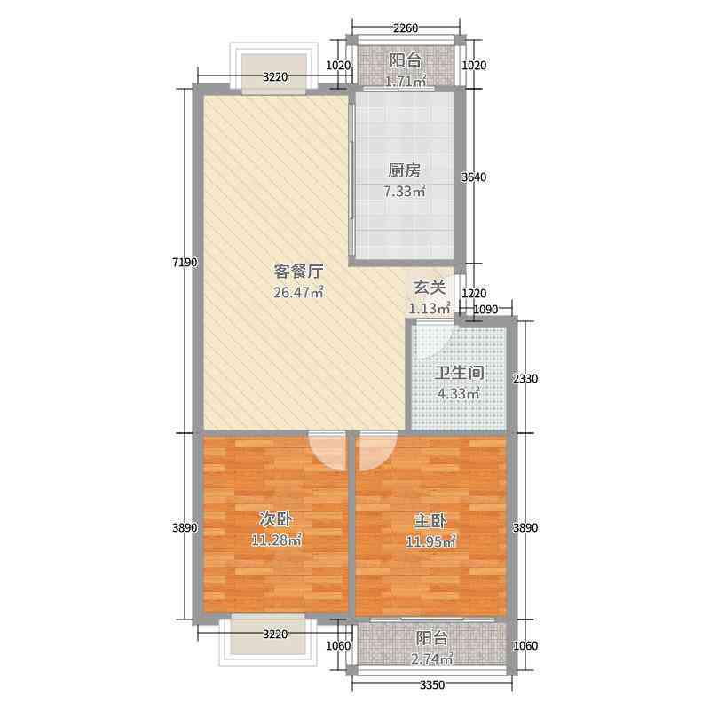 奥园水岸豪庭,水岸豪庭二楼75平精装出售，带车库带全套家电65.6万出售7