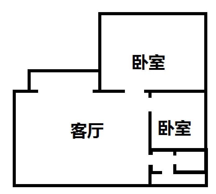 大发小区,出售三桥大发小区2室2厅房，价格便宜13