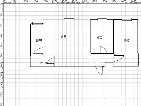 中天健广场,豪华装修2室1厅1卫1阳台，拎包入住，采光空气都很好！9