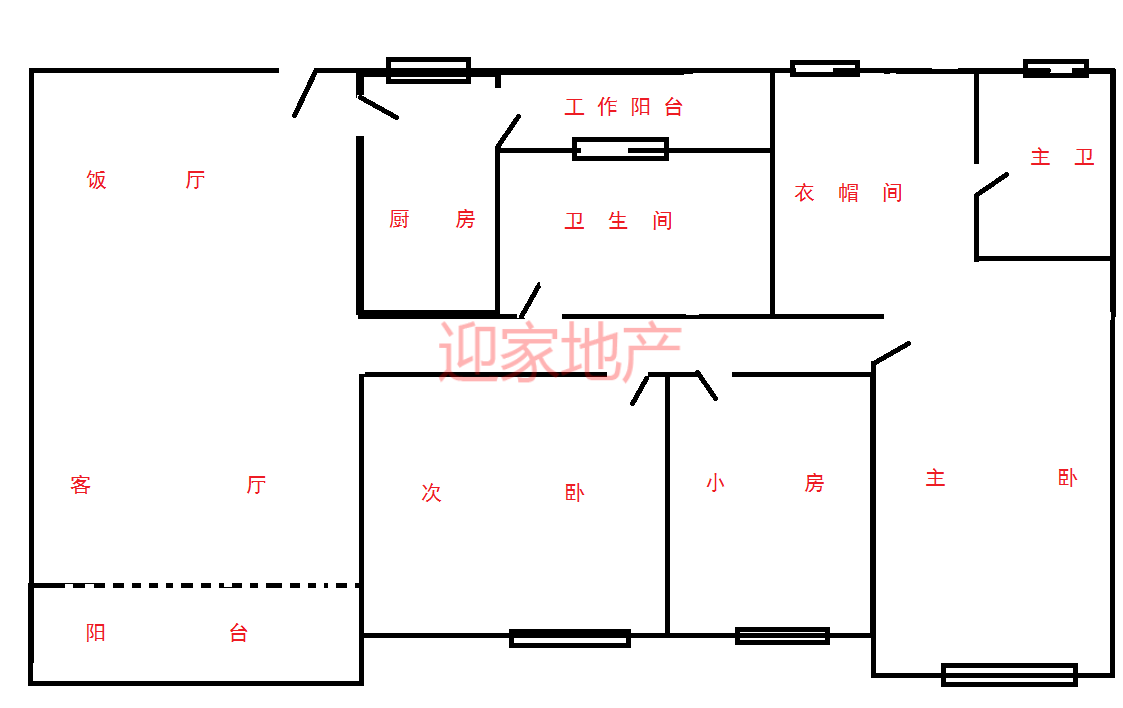 东方豪庭,东方豪庭精装3房带家具家电出租1600元9