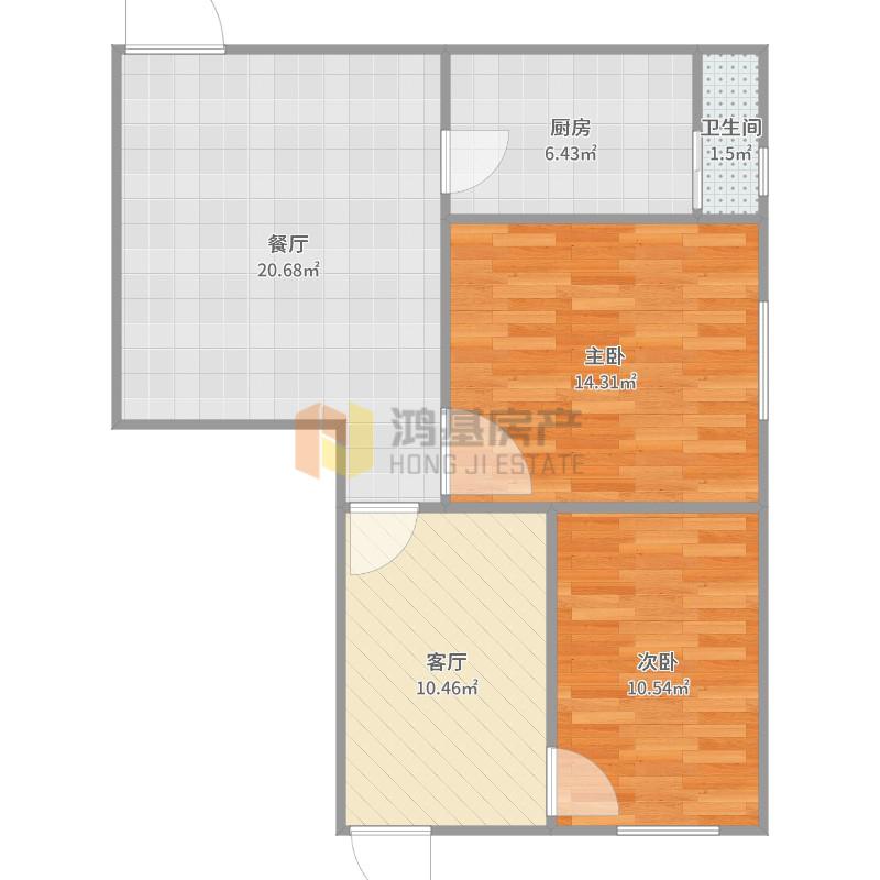 西湖区西湖街道普通2室1厅1卫二手房出售8