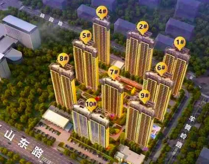 益阳中梁壹号院楼盘图