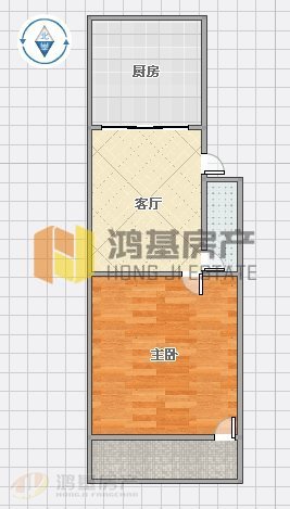 广润门二区广外七片,紧邻地铁口,经典小房型,仅售43万元7