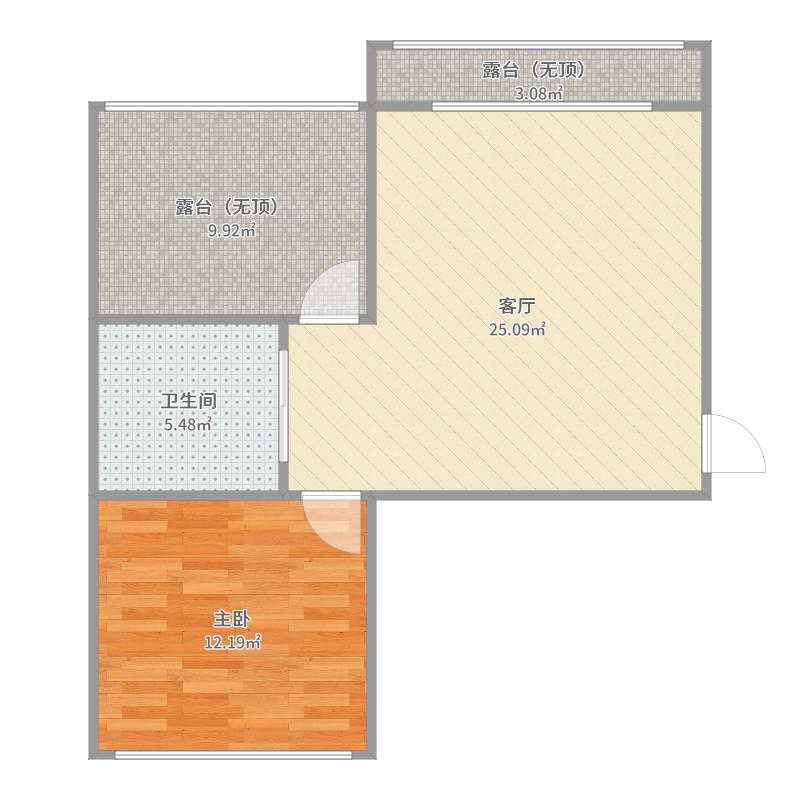 龙畔家园,龙畔家园 7楼南北格局包露台两室 12万急售9