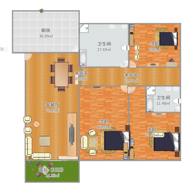 银谷西苑4室2厅优价出售-银谷西苑二手房价