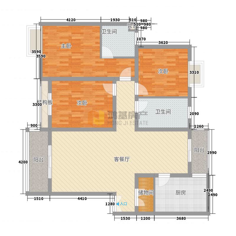 荣昌格林晴天,紧邻地铁口,经典小房型,仅售159万元10