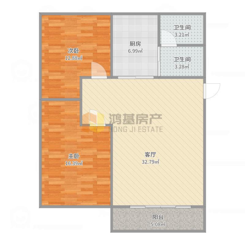 江联小区,精装2室2厅1卫1阳台地铁沿线超值因房子小换大超值地8