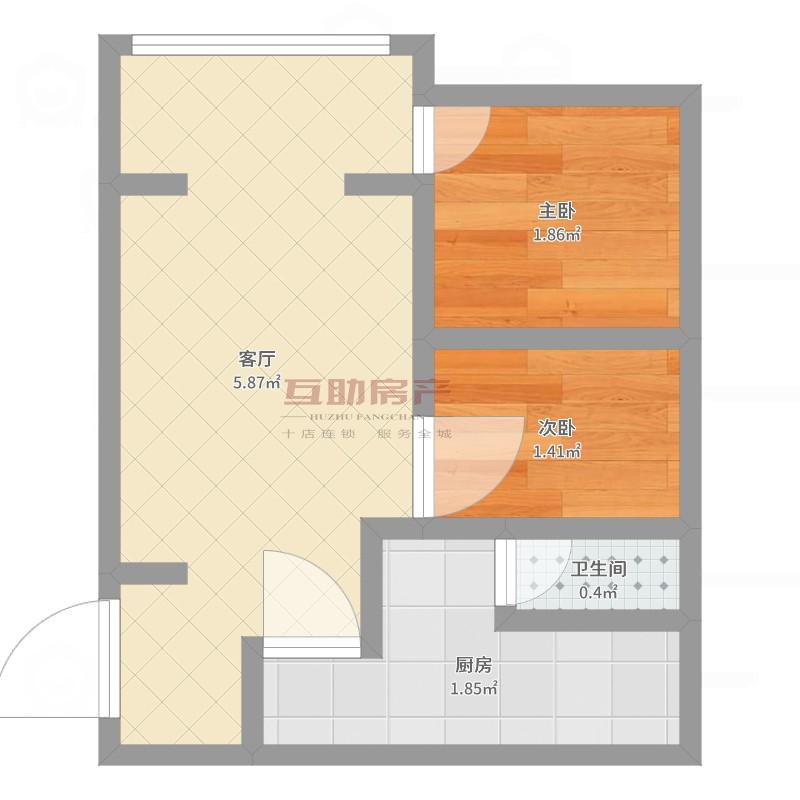 自流井区光大街普通2室2厅1卫二手房出售13