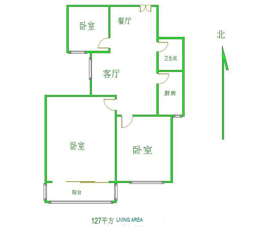 华城国际花园,华城国际 三室 毛坯 127平 高层 有车位两个 随时过户9