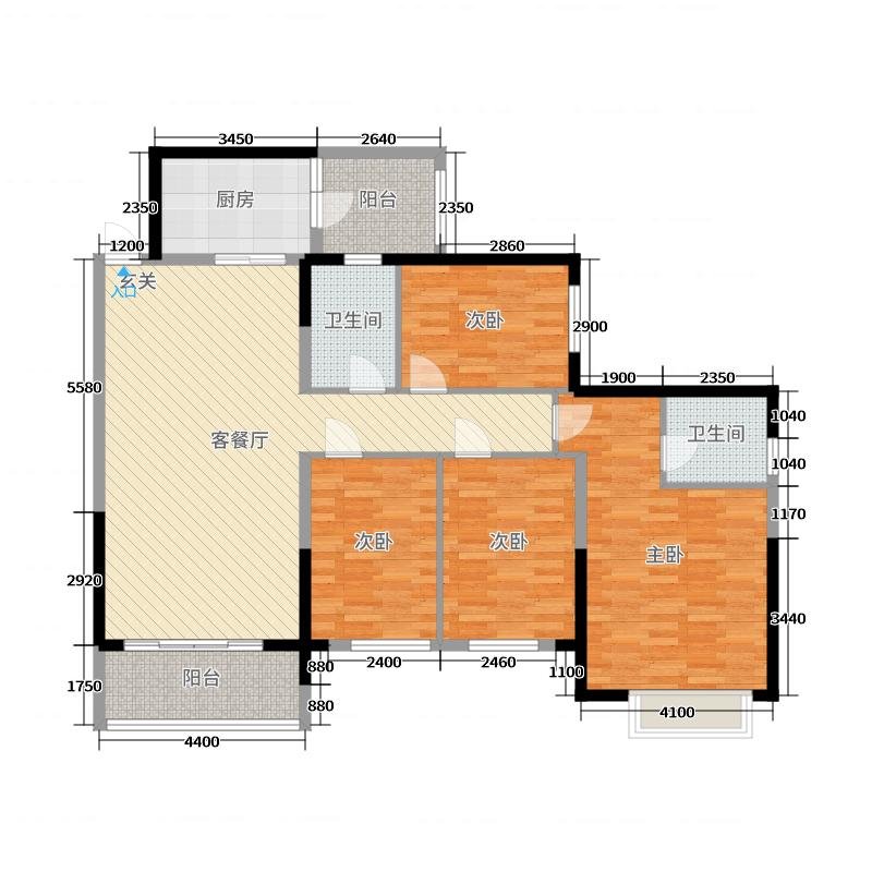 蒸湘区华新开发区精装4室2厅4卫二手房出售11