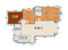 雁塔区|中建群星汇3室2厅2卫出售