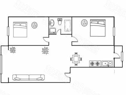 南岗区征仪路精装2室1厅1卫二手房出售11