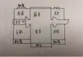 洪兴花园南区，南北通，蝴蝶户型，位置好，西边套1