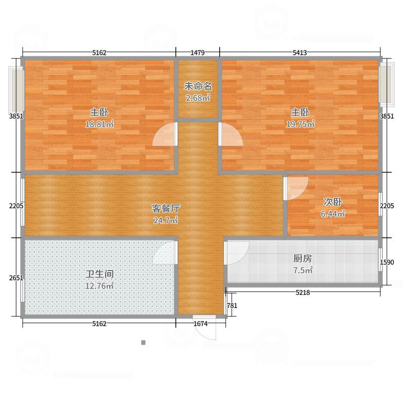 沿滩区沿滩新城精装3室2厅1卫二手房出售13