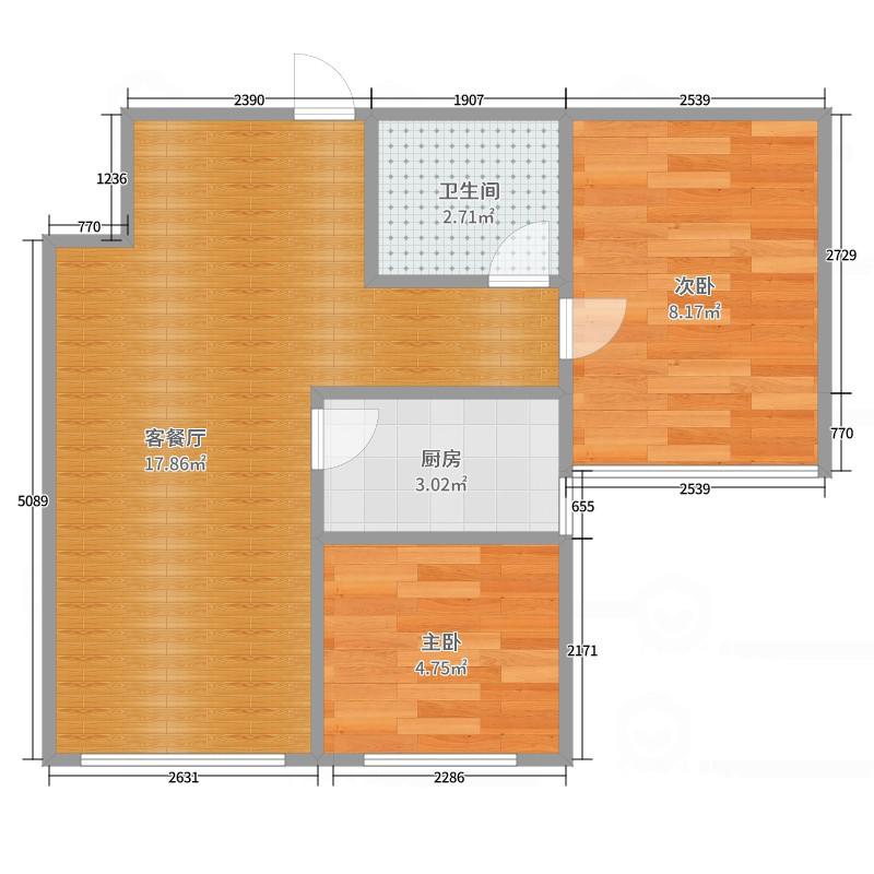 信都区桥西精装2室2厅1卫二手房出售10