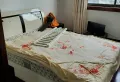 玫十区5F套三双卫1.38万/年精装全齐4台空调3