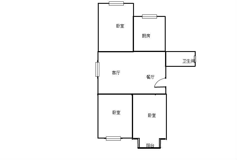 建司宿舍,建司宿舍 75平3房13