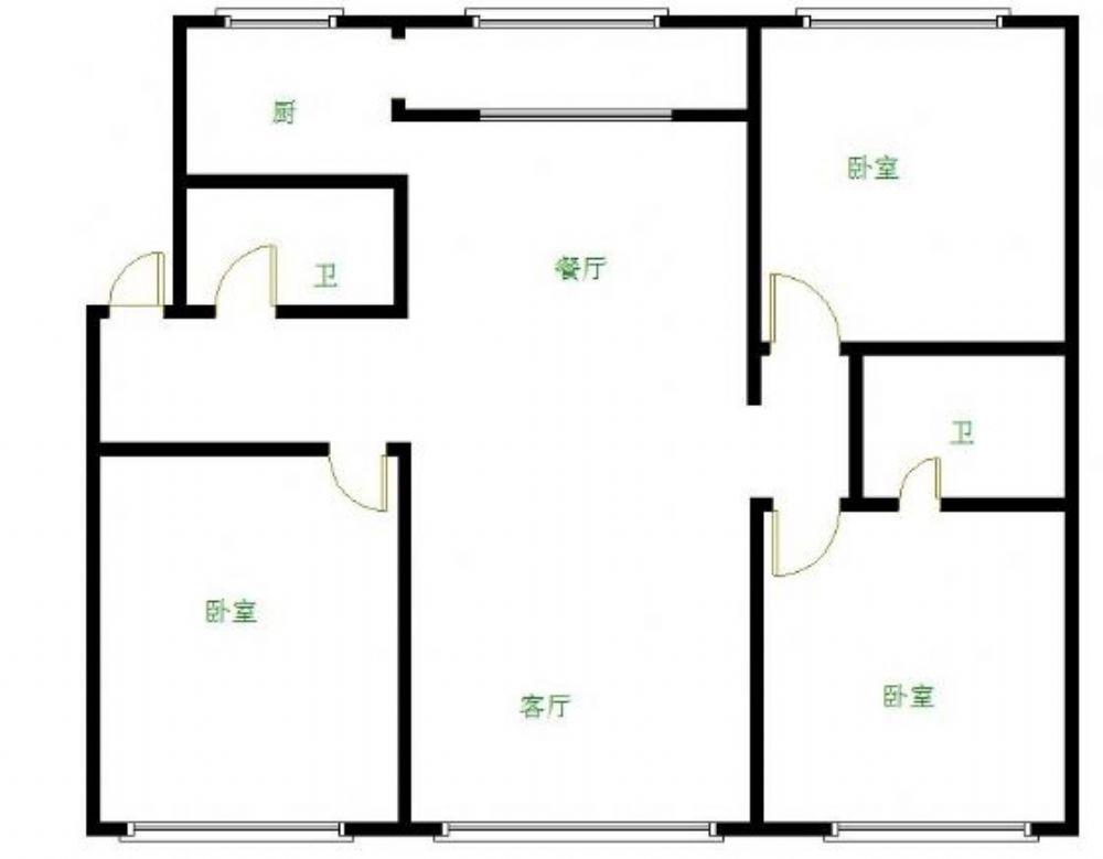 延吉市延吉市普通4室1厅2卫二手房出售7