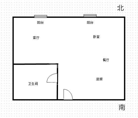 盛和天下,精致1室1厅1卫1阳台，小户型，大生活8