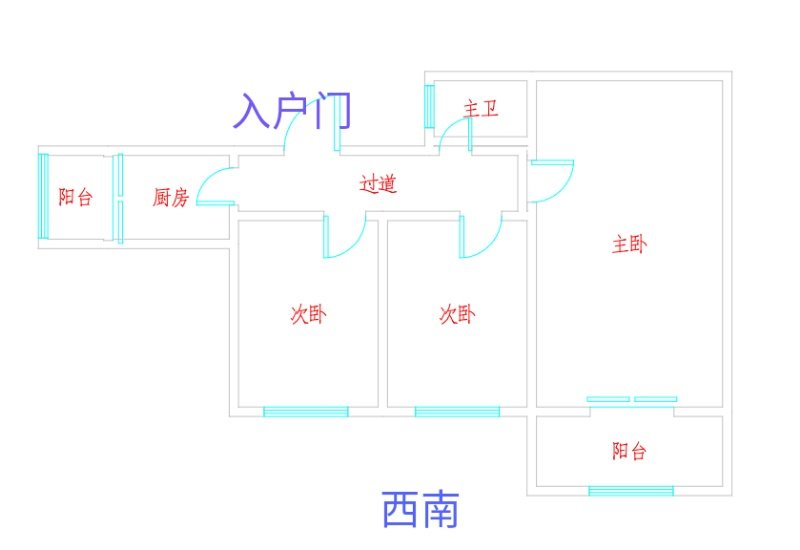 市南区市南精装3室0厅1卫二手房出售6